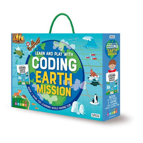 Sassi Fun Learning and Playing with Coding Board Games - Coding Earth or Space Mission