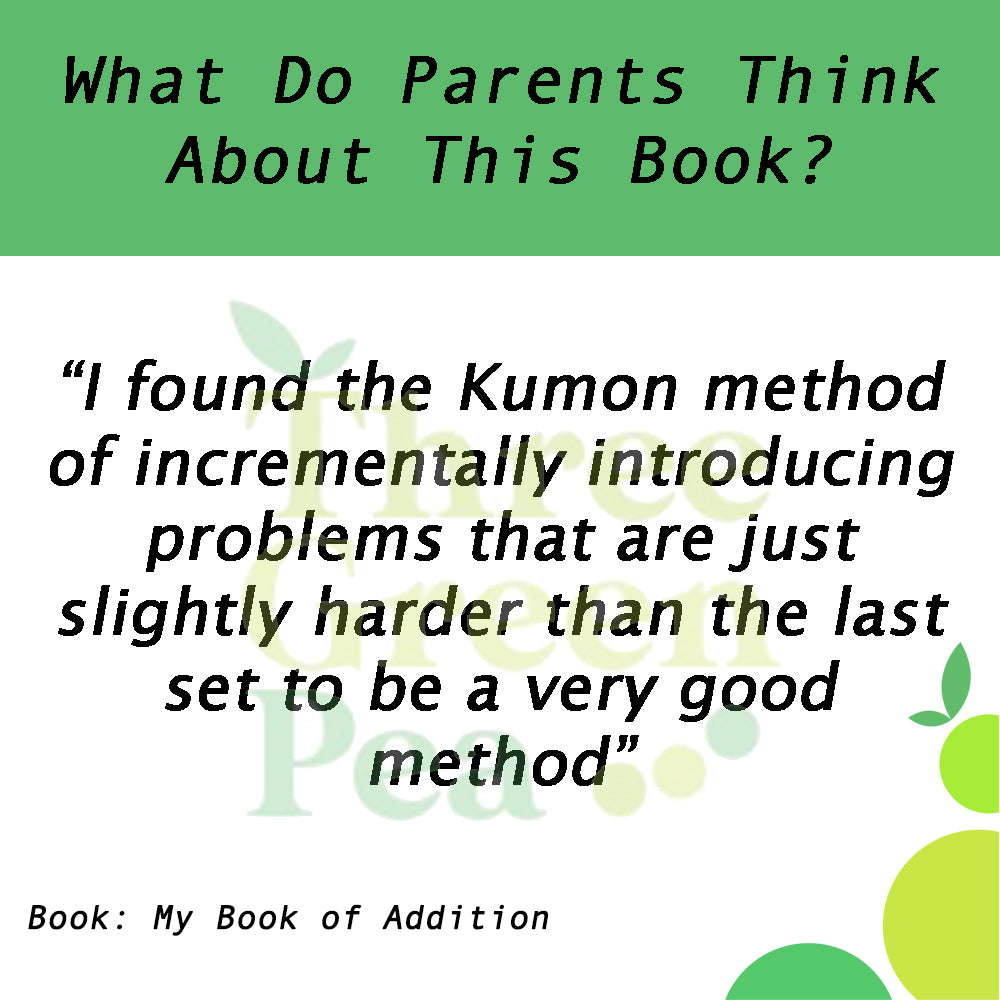 Kumon Math Skills Workbooks - My Book of Addition [C2-3]