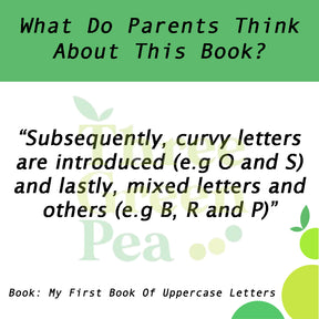 Kumon Verbal Skills Workbook - My First Book Of Uppercase Letters