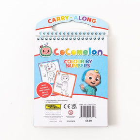 Cocomelon Carry Along Colouring Activity Book | Colour By Numbers | Suitable for 3 years old and above | Gift Ideas for Children