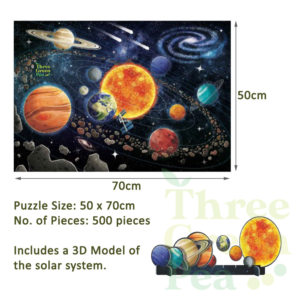 Jigsaw Puzzles for Children - The Ultimate Atlas N Puzzle Set - EARTH/SPACE/VOLCANOES/ANIMALS  - For Age 6+ [B2-3/4/5]