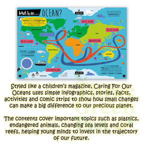 Children Education and Activity Book Being Kind to the World / Helping Save our Animals / Caring for Our Oceans / Looking after Nature Suitable for Age 5 and above