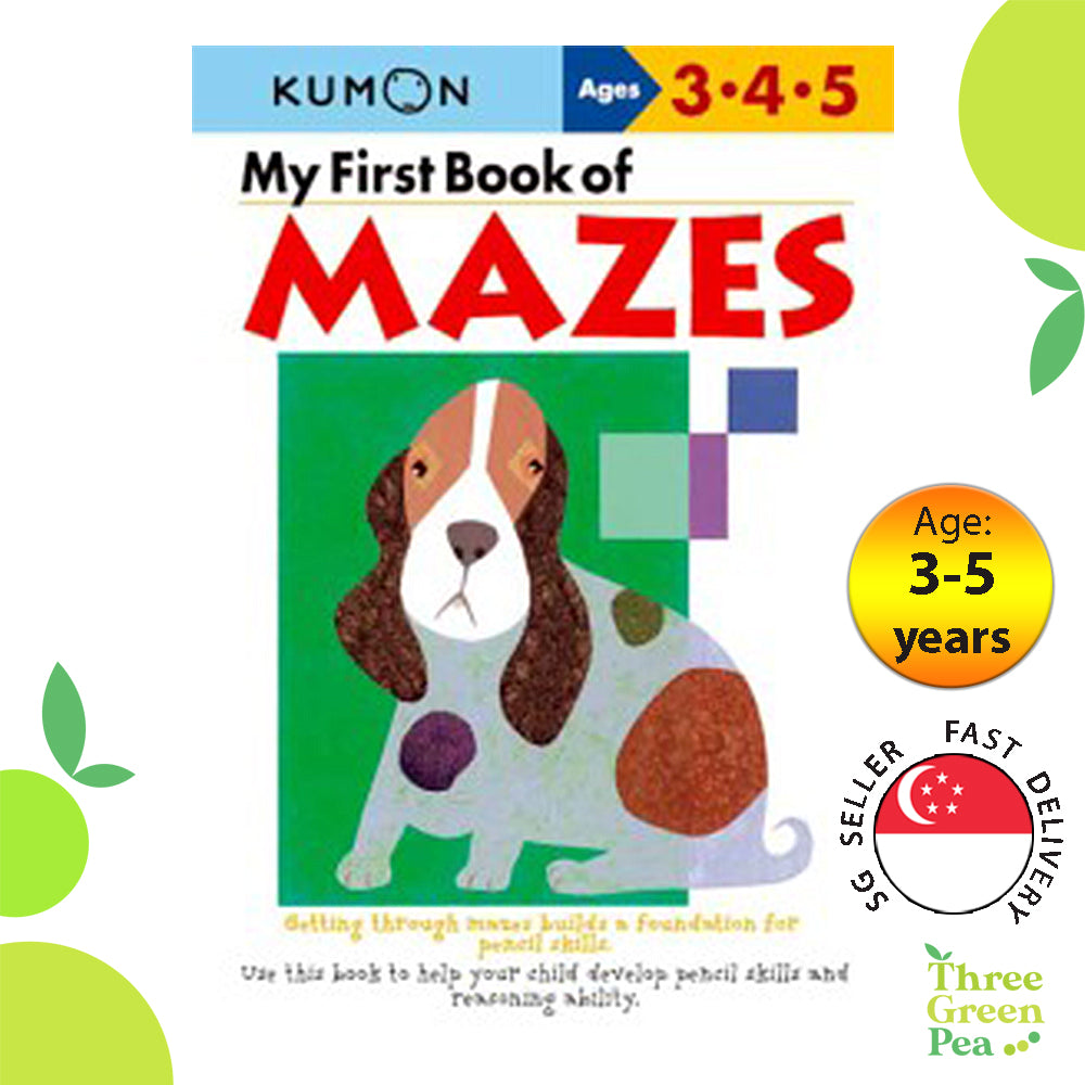 Kumon Basic Skills Workbooks - My First Book of Mazes