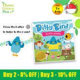 Ditty Bird Action Songs Book [Authentic] - Audio Sound Book for Children Ages 1+ Ready Stocks [B1-2]