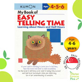 Kumon Math Skills Workbooks - My Book of Easy Telling Time