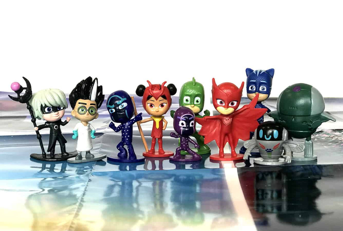 My Busy Book - PJ Masks 10 Figurines, 1 Playmat and 1 Story Board Book Great Gift Ideas for Children [B1-1]