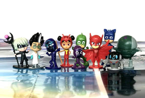 My Busy Book - PJ Masks 10 Figurines, 1 Playmat and 1 Story Board Book Great Gift Ideas for Children [B1-1]