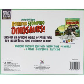 Children Activity Box Set | Paint Your Own Roaring Stomping Dinosaurs! | Fun / Interactive | Suitable for Age 5 yo and above