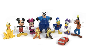 My Busy Book - Disney Mickey Mouse Clubhouse 10 Figurines, 1 Playmat and 1 Story Board Book Great Gift Ideas for Children [B1-1]