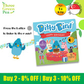 Ditty Bird Farm Happy Birthday Songs Book [Authentic] - Audio Sound Book for Children Ages 1+ Ready Stocks [B1-3 OTHERS]