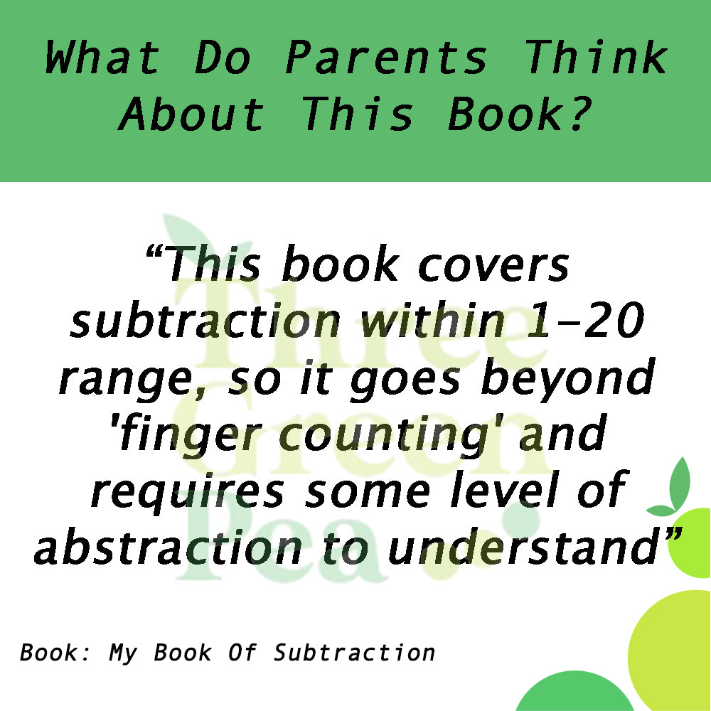 Kumon Math Skills Workbooks - My Book Of Subtraction
