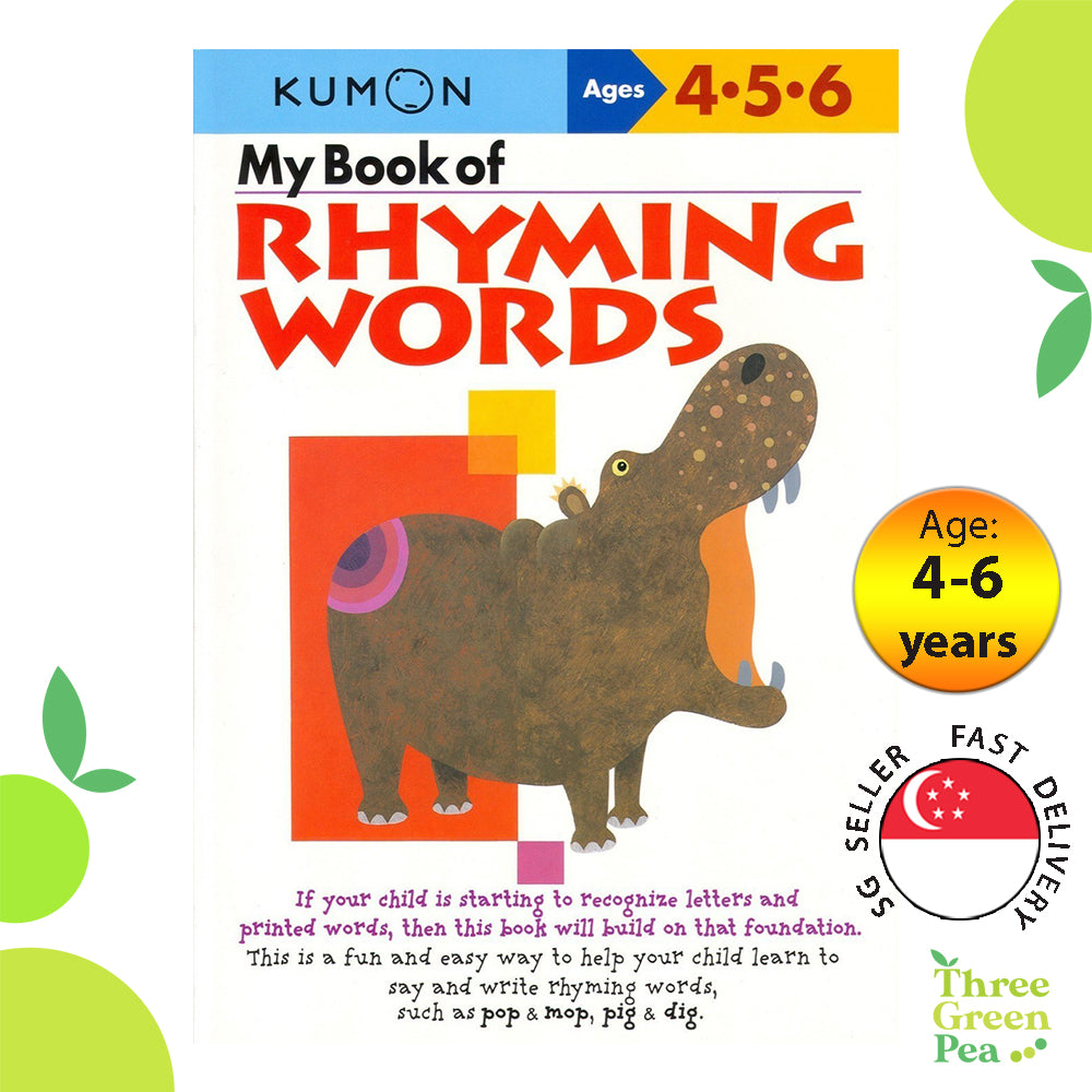 Kumon Verbal Skills Workbooks - My Book of Rhyming Words