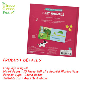 My First Animated Board Book - Baby Animals | For Children Ages 3+ | Interactive Storytelling with Kids