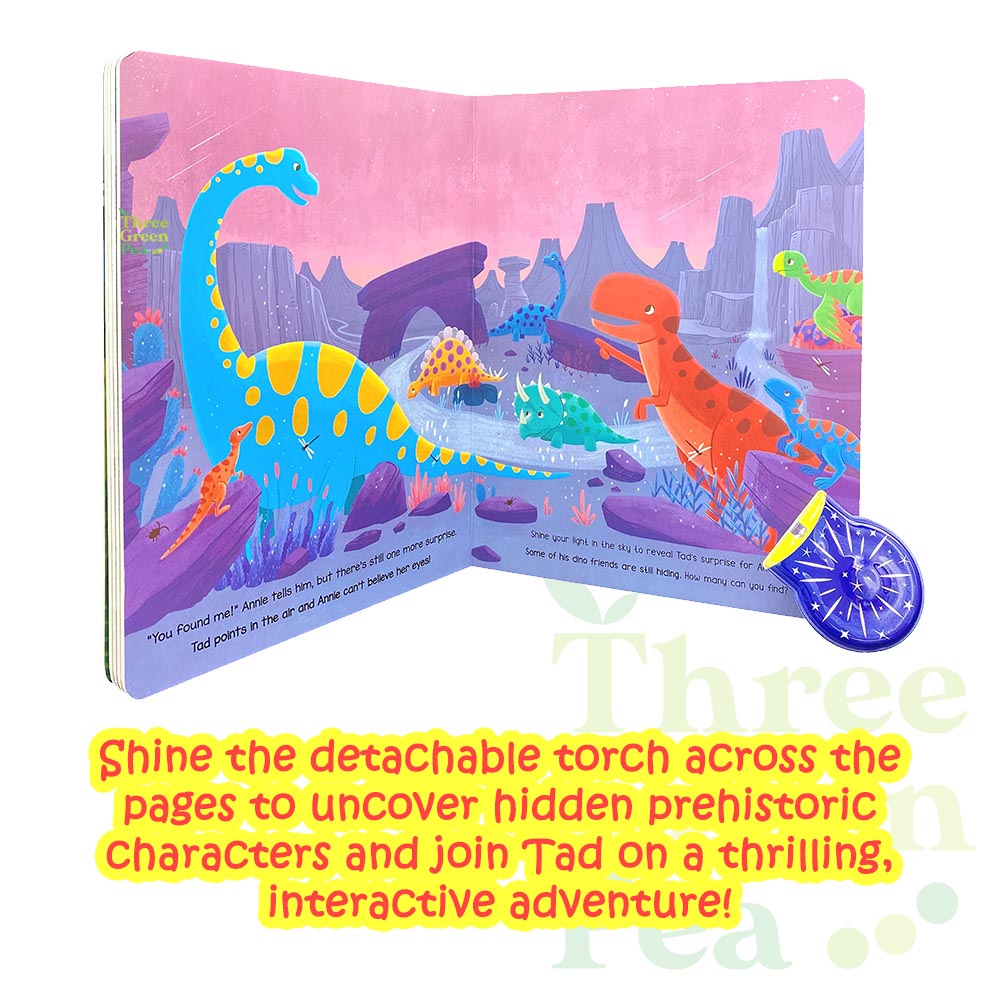 Children Interactive Board Books | Hide and Seek - Forest Friends/Underwater Animals/Awesome Dinosaurs/Magical Adventure | Suitable for Age 4-6 [B1-2]