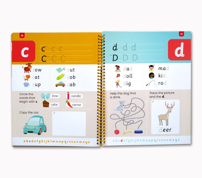 Pen Control and Tracing Book for Toddlers, Reusable, Bahrain