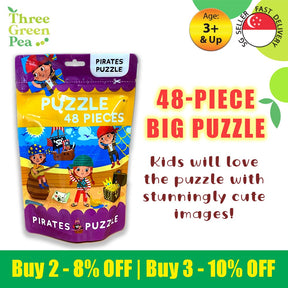 Jigsaw Puzzle In Bag (48 Big Pieces) | Suitable for Ages 3 and Above