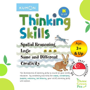 Kumon Workbooks Bind Up Thinking Skills Series - K and Up