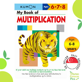 Kumon Math Workbook - My Book of Multiplication
