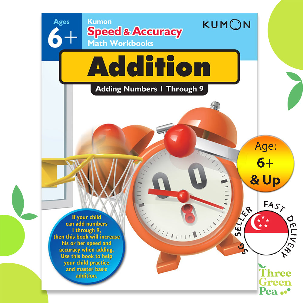 Kumon Speed & Accuracy Math Workbook - Addition