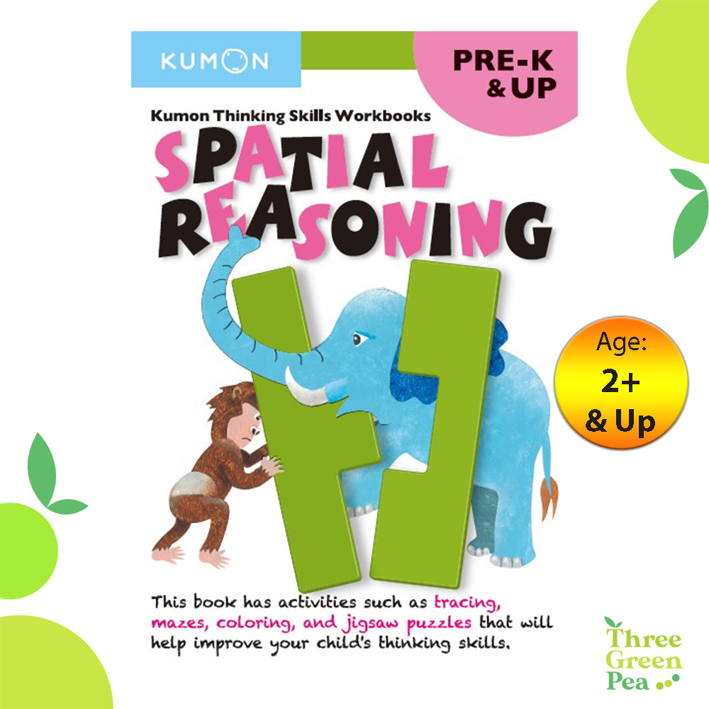 Kumon Thinking Skills Workbook - Spatial Reasoning (Pre-K and Up)